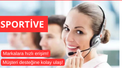 Sportive Müşteri Hizmetleri - 444 51 84